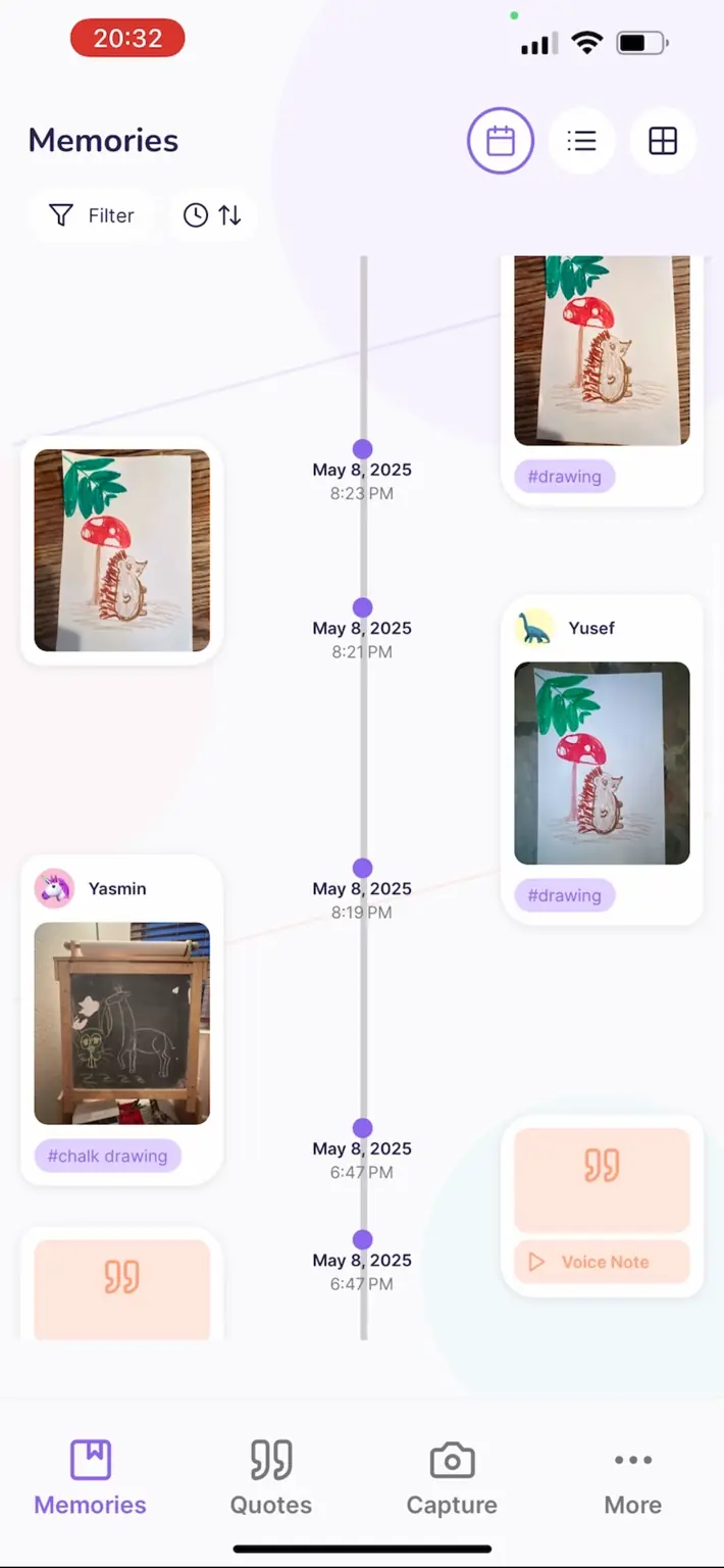 Enjoy Your Memories In Timeline View